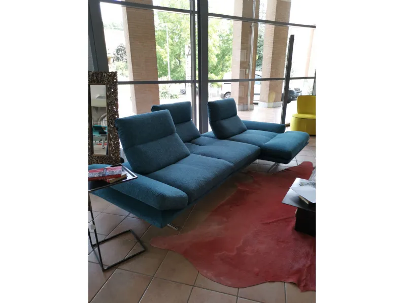Divano con penisola Chamonix Nicoletti home: con uno SCONTO ESCLUSIVO del 48%
