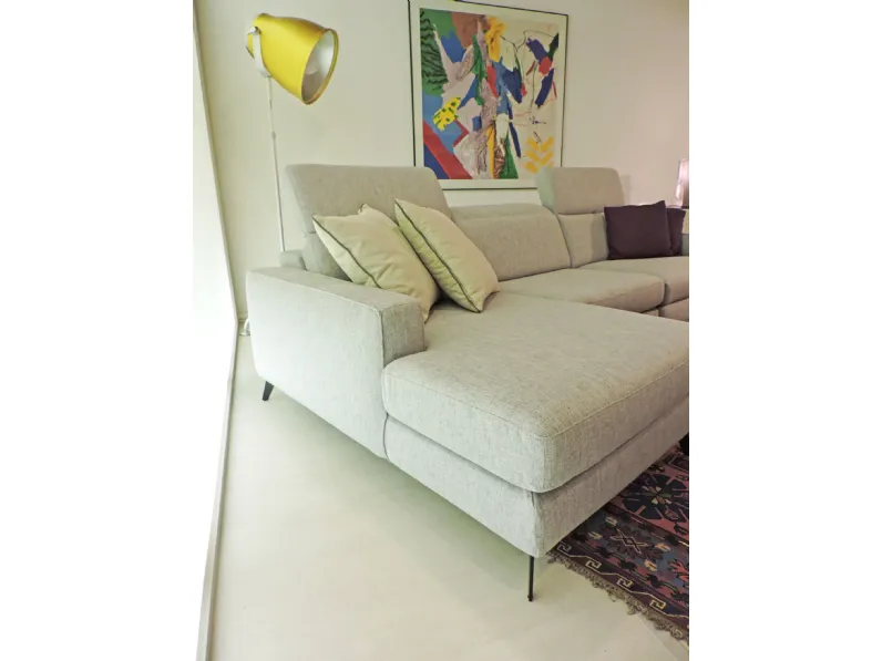Divano in Tessuto stile design modello Christopher scontato - 30%