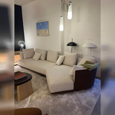 Divano in Tessuto stile moderno modello Cleo scontato - 56%