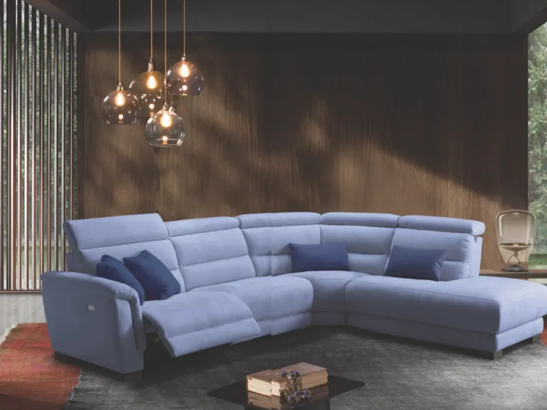 Divano con penisola Continental pg Md work in OFFERTA - 48%