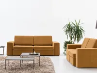 Divano Con penisola Cracovia comfort Artigianale ad un prezzo imperdibile