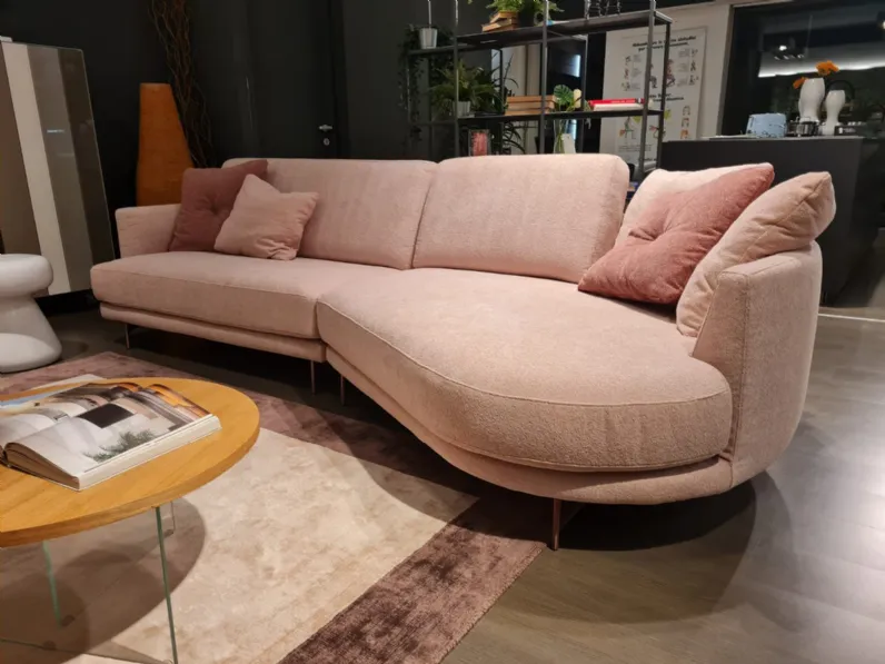 Divano Denver in Tessuto sfoderabile  di Rizzetto scontato 30%