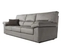 Divano con penisola Divano con chaise-longue mod.king in promo-sconto del 50% Artigianale OFFERTA OUTLET