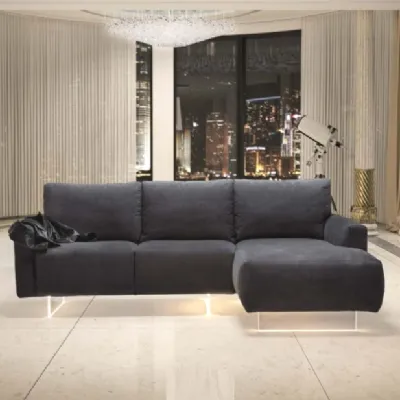 Divano Divano con led piuma  in Tessuto sfoderabile  di Md work scontato 44%