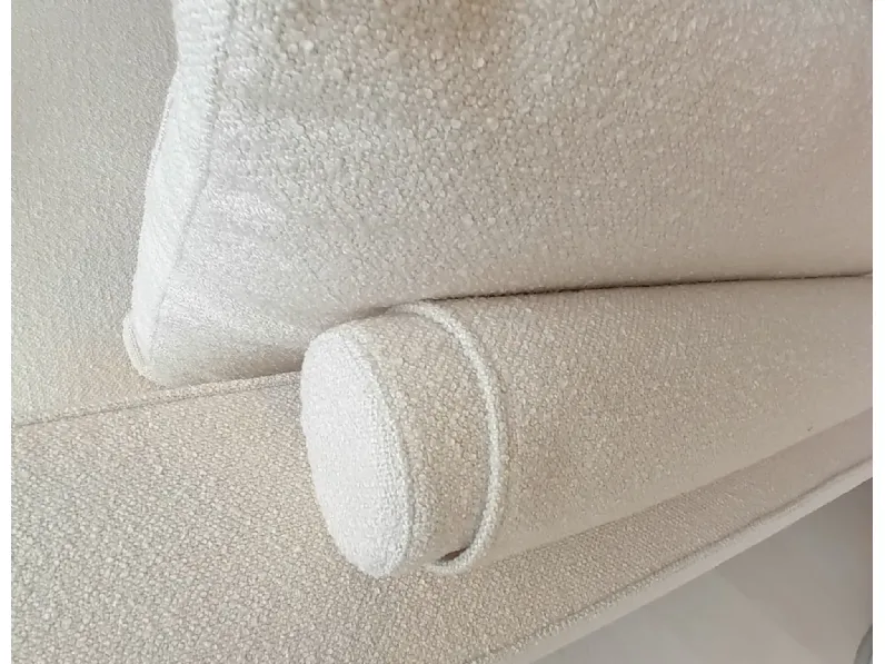 Divano con penisola freedom tessuto in piuma  Biba salotti in Offerta Outlet