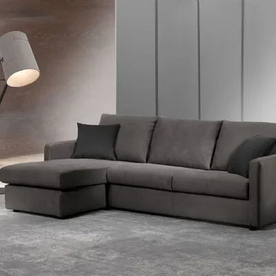 Divano con penisola Divano mod.ghibli con chaise-longue in promo-scontodel 50% Exc in Offerta Outlet a soli 1290