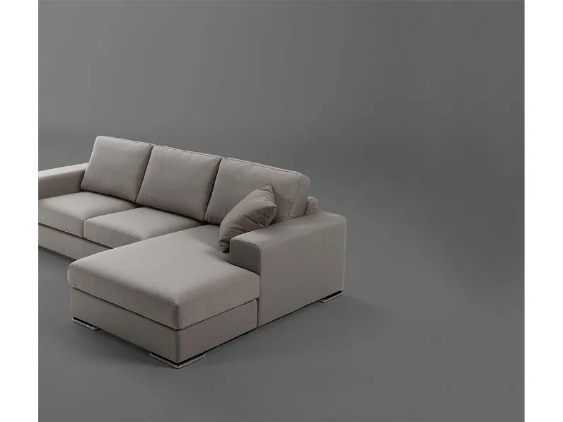 Divano mod.virna rivestito in tessuto in promo-sconto del 50% in Tessuto sfoderabile  di Excò scontato 50%