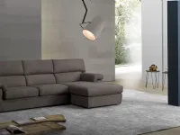 Divano con penisola Divano mod.williams con chaise-longue in promo-sconto del 50% Exc a prezzo ribassato