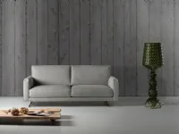 Divano con penisola Divano modello gass con chaise-longue rivestito in tessuto in promo-sconto del 50% Exc� in Offerta Outlet