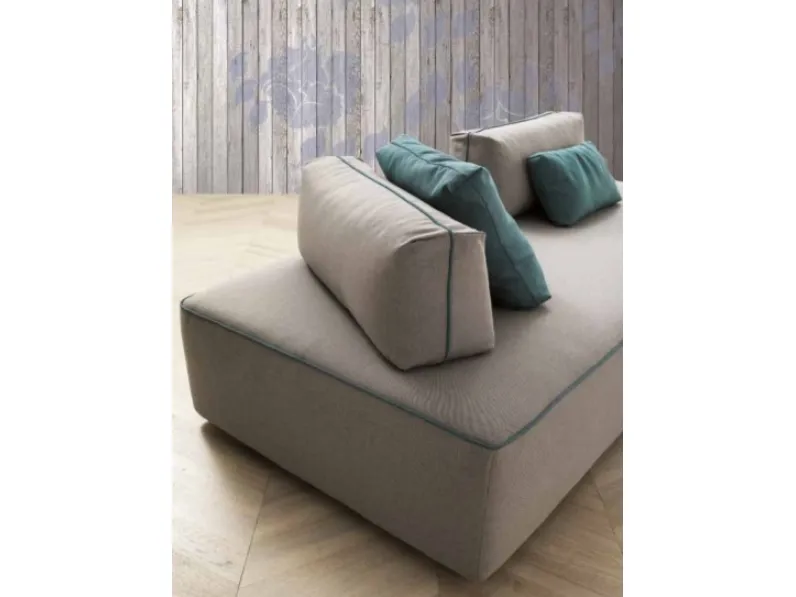 Divano con penisola Divano modulare piuma alta qualita italy Md work OFFERTA OUTLET