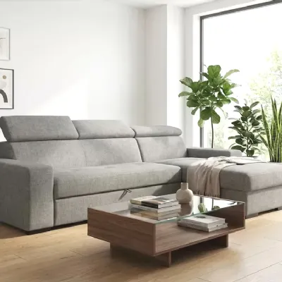 Divano moderno tessuto Divano trasformabile party di Artigianale con sconto del - 29%