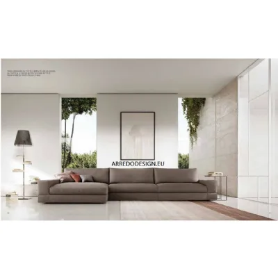 Divano con penisola Vision Doimo salotti in Offerta Outlet a soli 3840