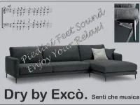 Divano in Tessuto stile moderno modello Dry scontato - 30%
