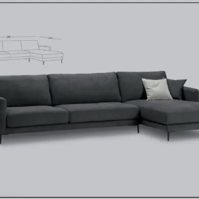 Divano in Tessuto stile moderno modello Dry scontato - 30%