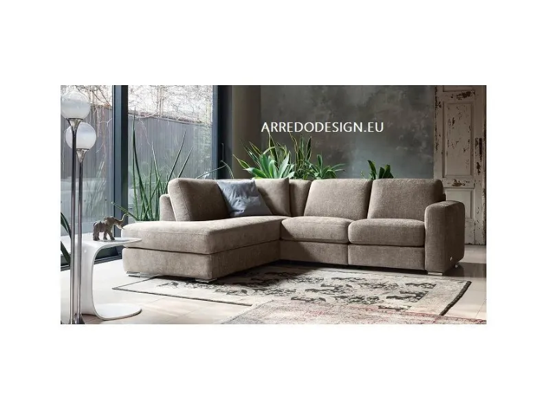 Divano Con penisola Dylan * Doimo salotti in Offerta Outlet a 2820 Euro