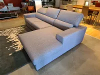 Divano con penisola Giove Biel in Offerta Outlet