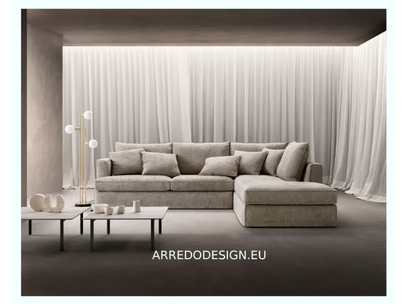 Divano Con penisola Glammy Samoa a 1960 Euro