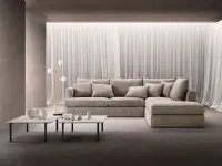 Divano Glammy tessuto in poliuretano  Samoa in Offerta Outlet