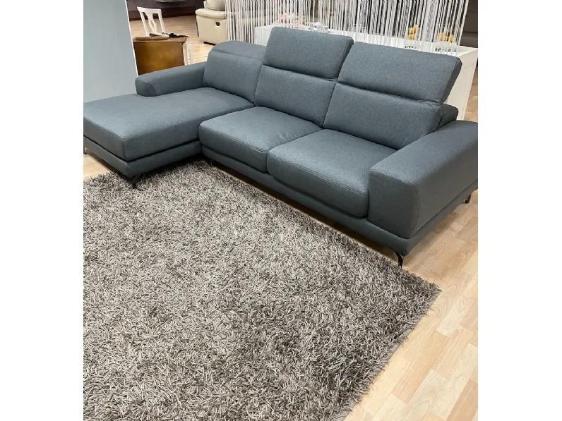 Divano Harvey tessuto in poliuretano  Le comfort in Offerta Outlet