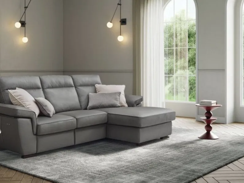 Divano con penisola Hollis Le comfort PREZZI OUTLET