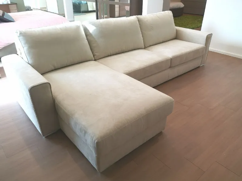 Divano con penisola Icaro Le comfort in Offerta Outlet