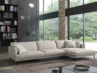 Divano in Microfibra stile moderno modello Sophia penisola scontato - 28%