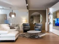 Divano con penisola Serena Nicoletti home in OFFERTA - 40%