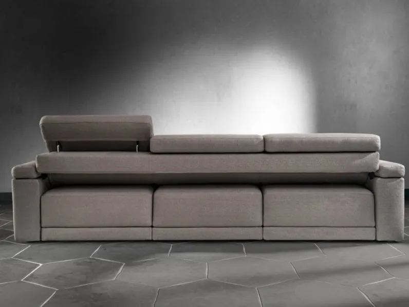 Divano con penisola in stile Design Con seduta estraibile a prezzi convenienti