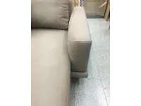 Divano con penisola in stile Moderno Con seduta fissa con forte sconto