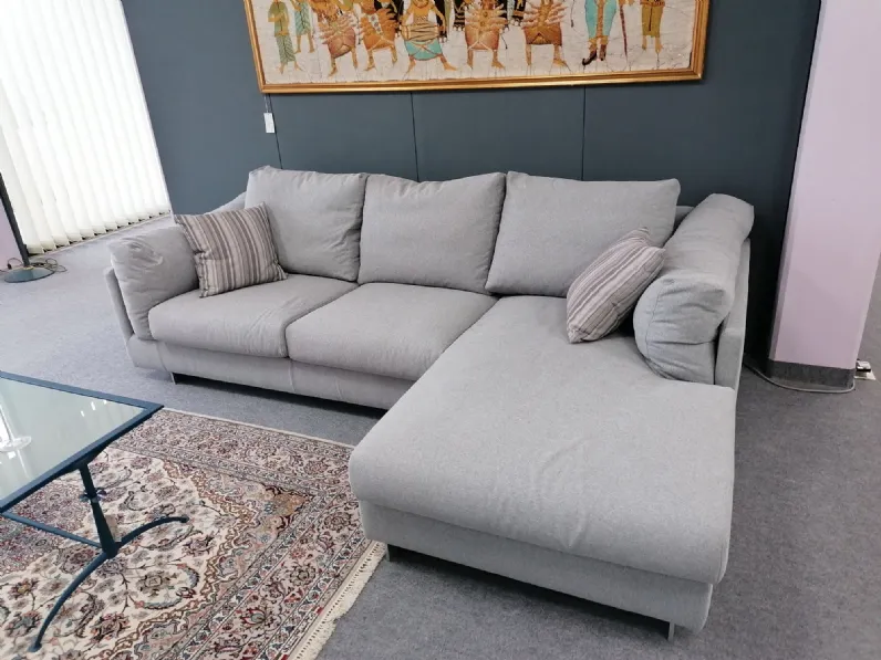 Divano in Tessuto stile moderno modello Zeno scontato - 50%
