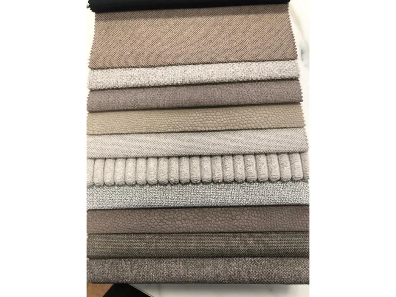 Divano design tessuto Nede di Crippa salotti con sconto del - 35%