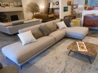 Divano in Tessuto stile moderno modello Kris scontato - 50%