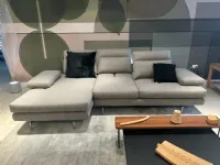 Divano Con penisola Toby wing Moderno SCONTATO a prezzo riservato 