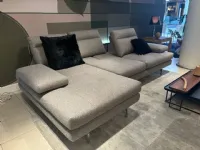 Divano Con penisola Toby wing Moderno SCONTATO a prezzo riservato 