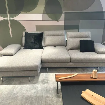 Divano Con penisola Toby wing Moderno SCONTATO a prezzo riservato 