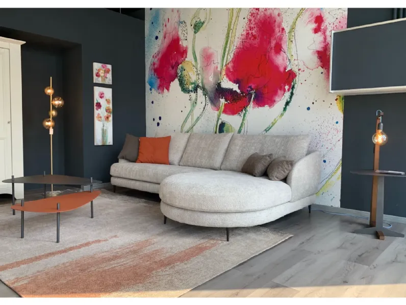 Divano Jand in Tessuto sfoderabile  di Le comfort scontato 35%