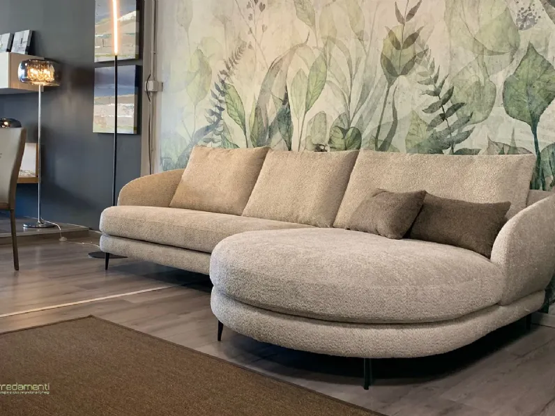 Divano Con penisola Jand di Le comfort a prezzo scontato