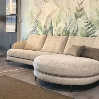 Divano Con penisola Jand di Le comfort a prezzo scontato