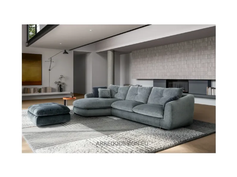 Divano in Tessuto stile design modello Kumo scontato - 30%