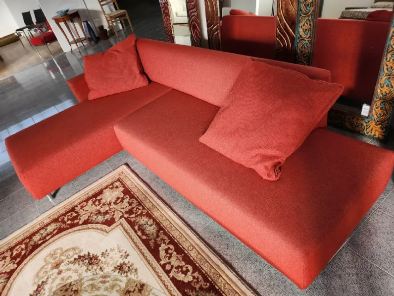 Divano Con penisola modello L512 di Salcon a prezzi outlet