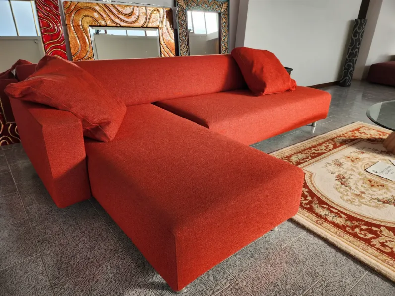 Divano Con penisola modello L512 di Salcon a prezzi outlet