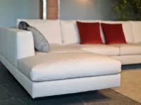 Divano con penisola Lario Artigianale in Offerta Outlet a soli 6760