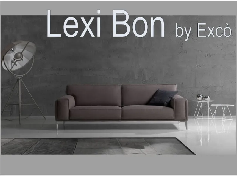 Divano con penisola Lexi bon Exc con forte sconto