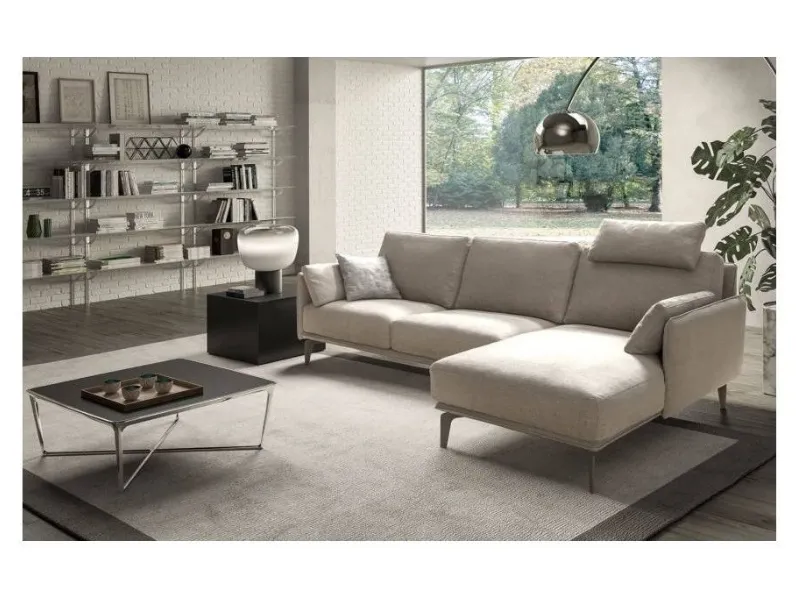 Divano Con penisola Living minimal di Samoa a prezzo ribassato