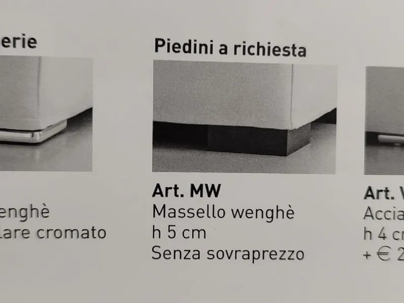 Divano con penisola Miami Fabbri salotti in OFFERTA - 40%
