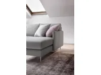 Divano con penisola Mimas * Le comfort in Offerta Outlet