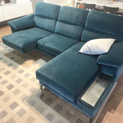 Divano Con penisola modello Allin di Felis in offerta