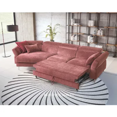 Divano Con penisola modello Aurora di Le comfort con forte sconto