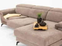 Divano Con penisola Bradley Gamma in Offerta Outlet a 1775 Euro
