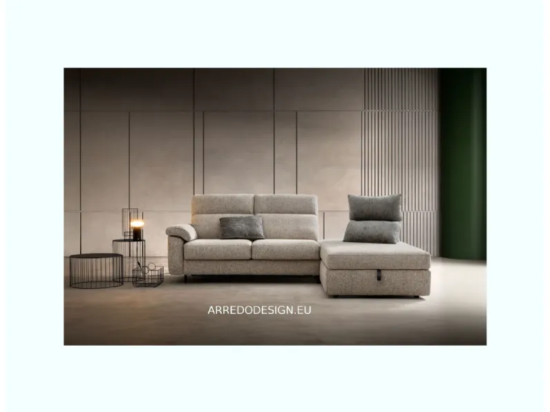 Divano Con penisola modello Camber di Samoa con forte sconto